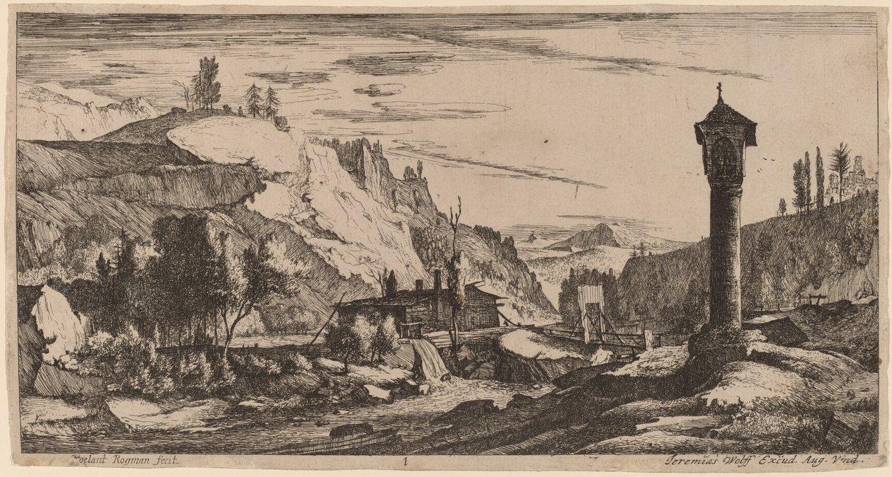 Kolonnen: pl.1 av Roelant Roghman and Melchior Küsel