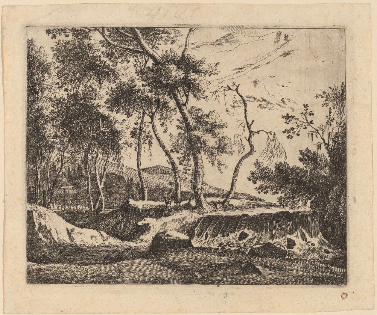 Fossen: pl.6 av Roelant Roghman and Melchior Küsel