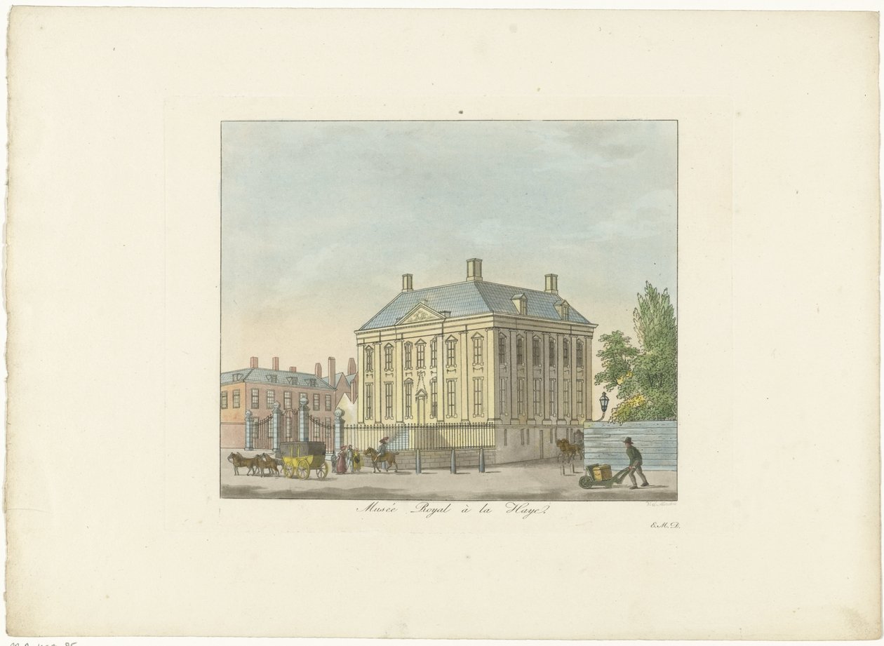 Mauritshuis te Den Haag Royal Museum i Haag (tittel på objekt) av Roelof van der Meulen