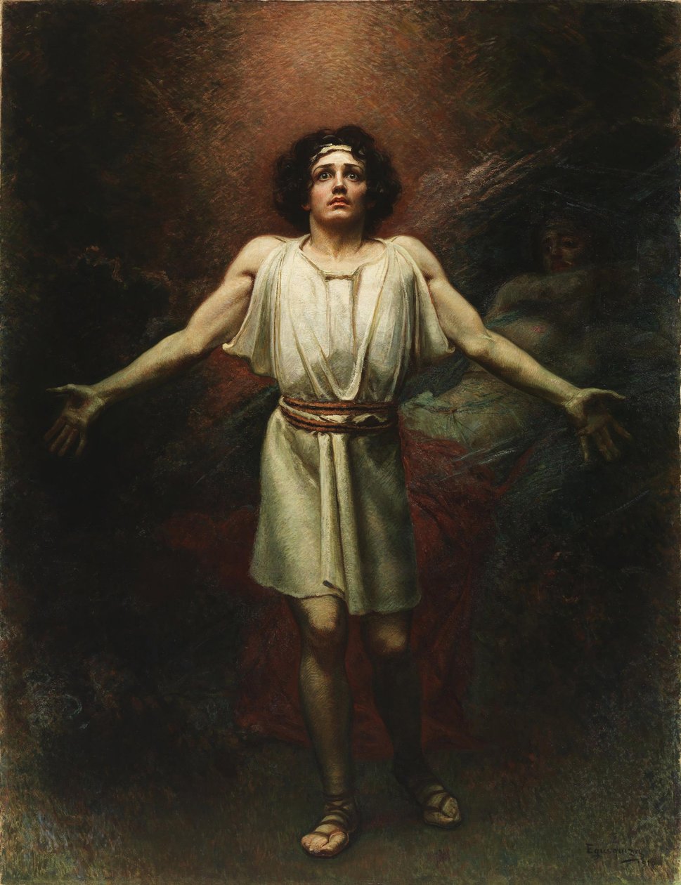 Symbolikk: Parsifal av Egusquiza y Barrena, Rogelio de (1845-1915) av Rogelio Egusquiza