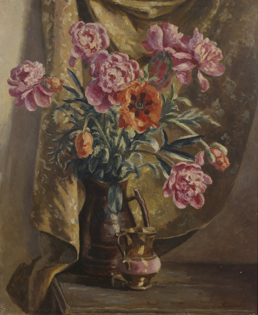 Peoner og valmuer, 1929 av Roger Eliot Fry