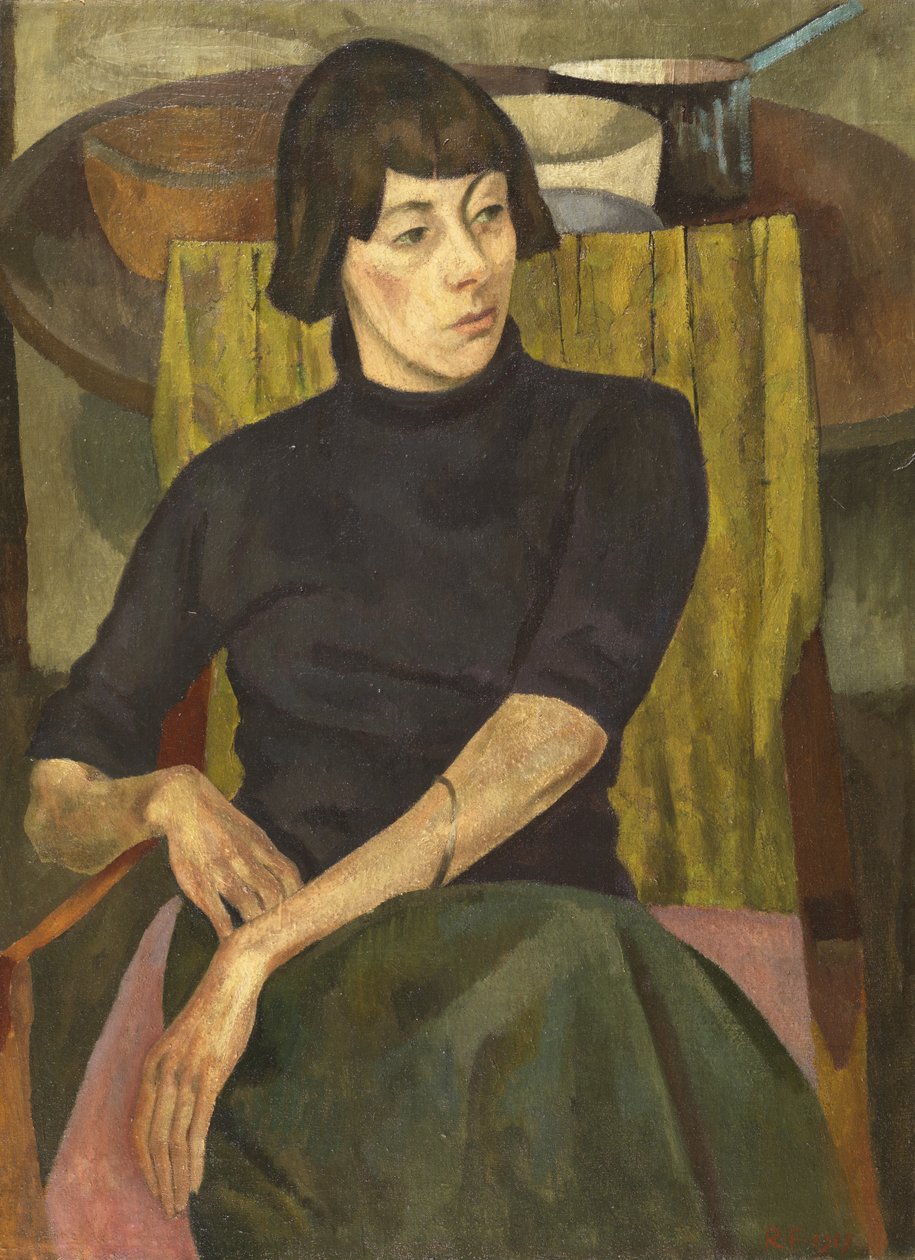 Portrett av Nina Hamnett, 1917 av Roger Eliot Fry