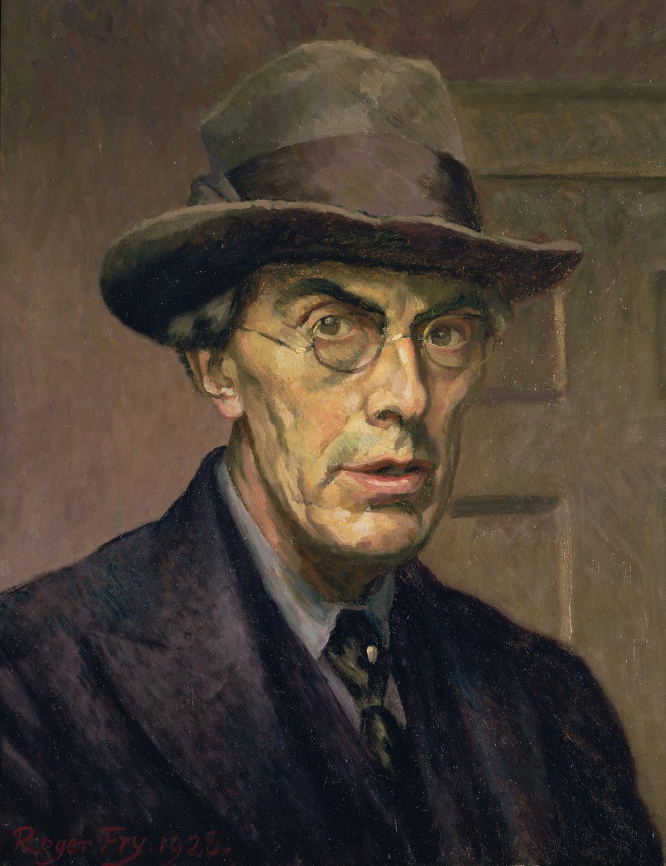 Selvportrett, 1928 av Roger Eliot Fry