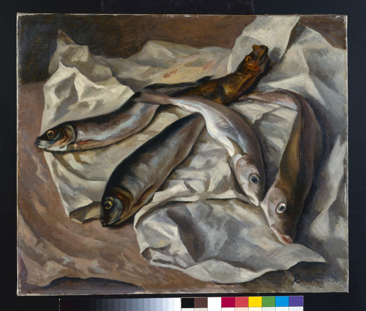 Stilleben av fisk, 1928 av Roger Eliot Fry