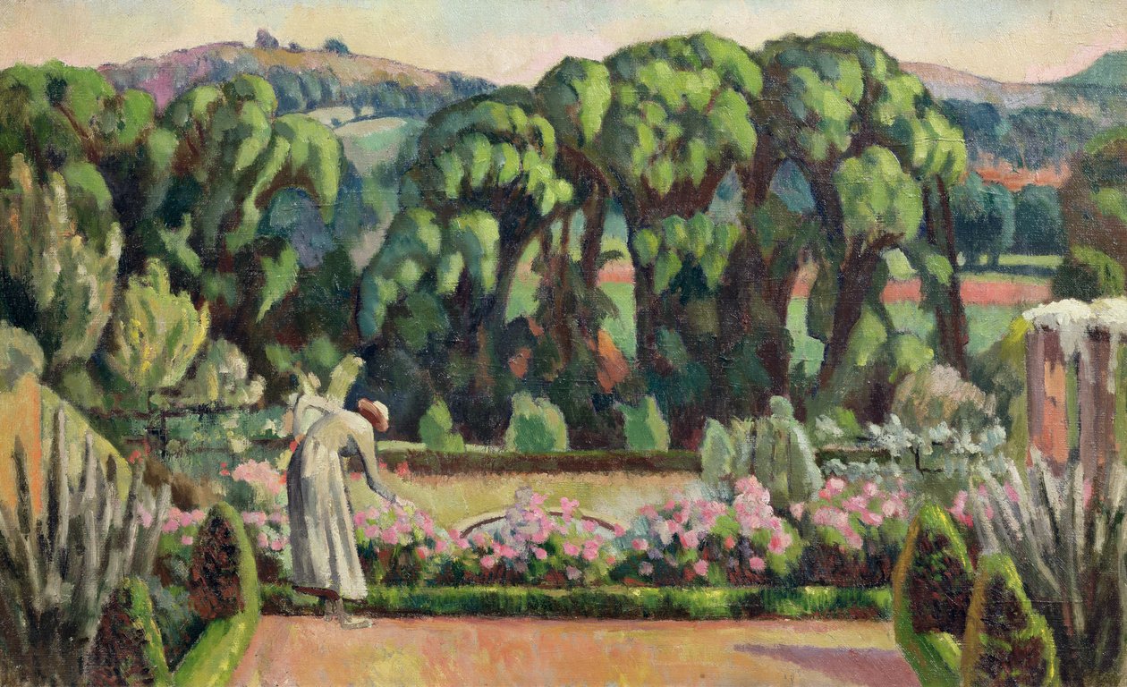 Kunstnerens hage i Durbins, ca. 1915 av Roger Eliot Fry