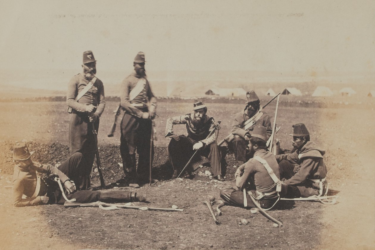 jegere fra afrika av Roger Fenton