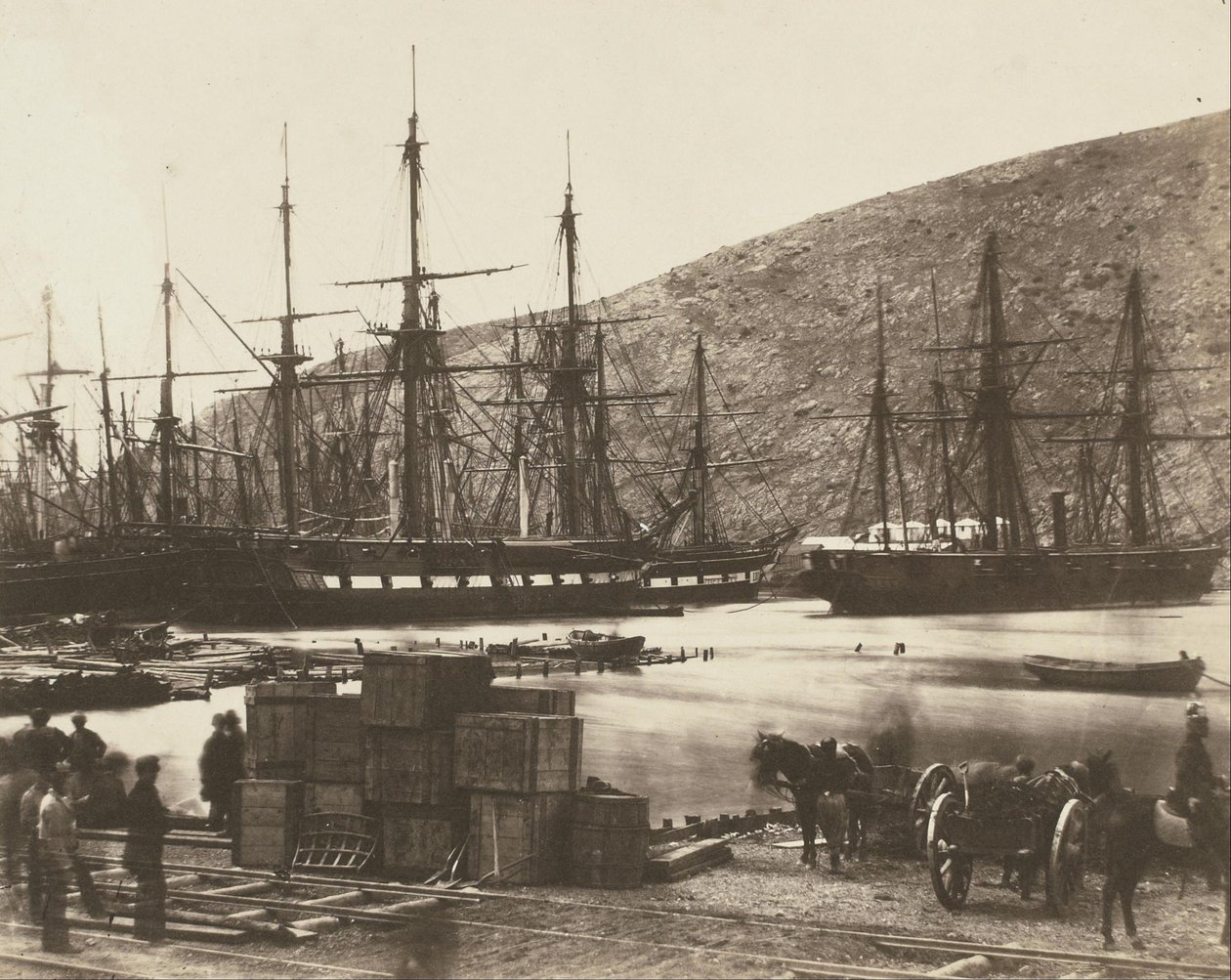 Havnesjef, Balaklava, Russland av Roger Fenton