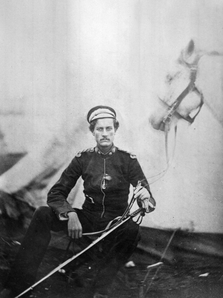 Løytnant William Stirling, 1855 av Roger Fenton