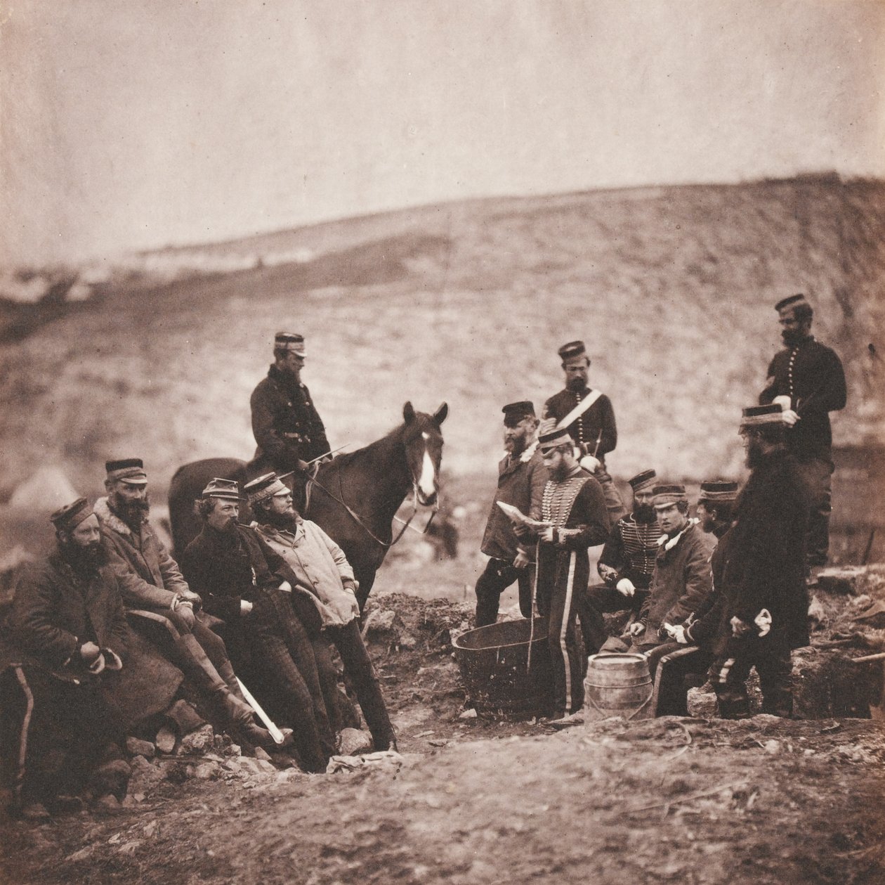 Officers and Men of the 8th (The King
