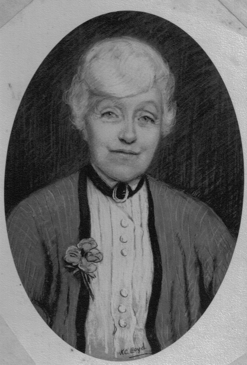 Evelyn Katrine Gwenfra Williams, kone til den tredje hertugen av Wellington av Roger Griffith Lloyd