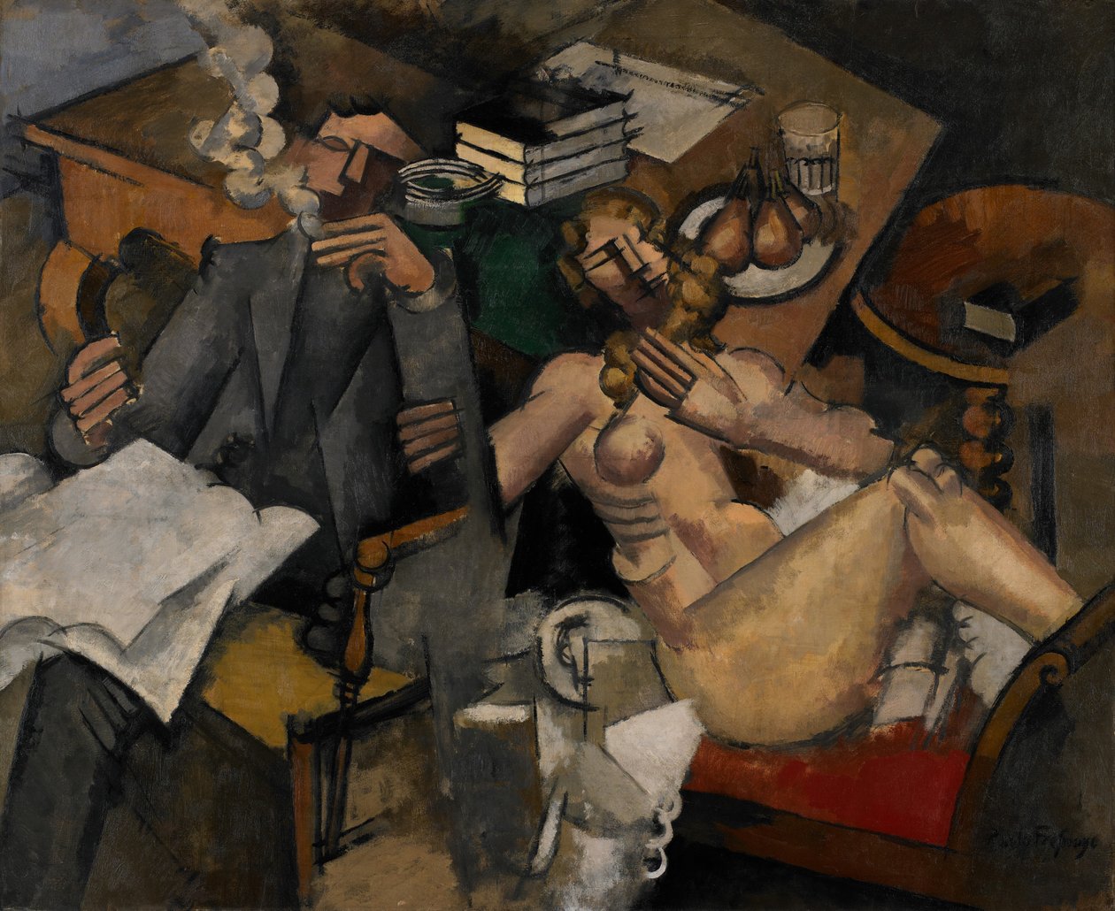 Gift Life, 1912 av Roger de La Fresnaye