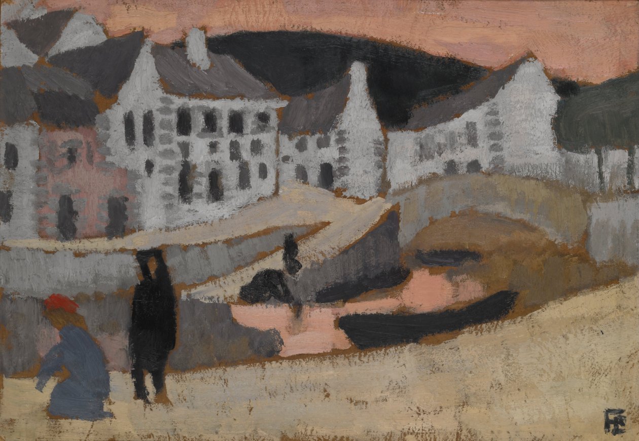 Kanalen, Bretagne -landskapet av Roger de La Fresnaye