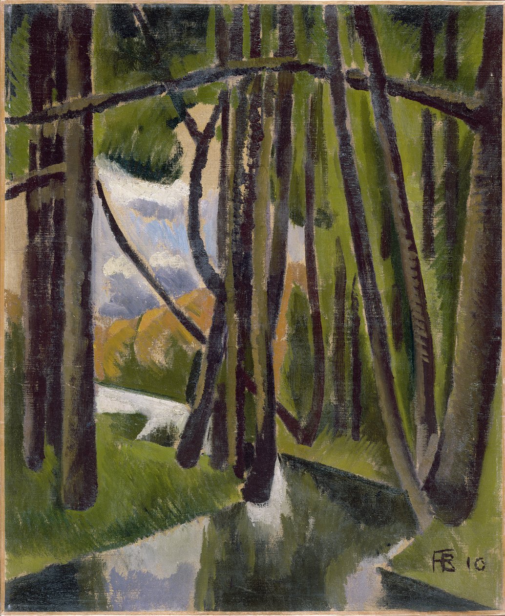 Undervekst, 1910 av Roger de La Fresnaye
