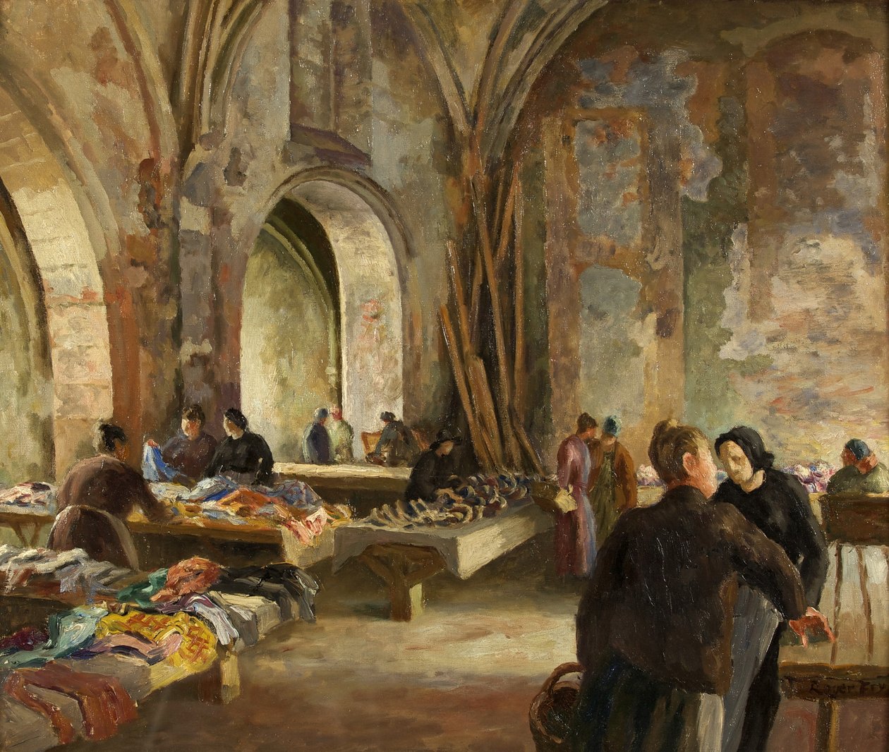 Marked i en nedlagt kirke i Frankrike av Roger Eliot Fry