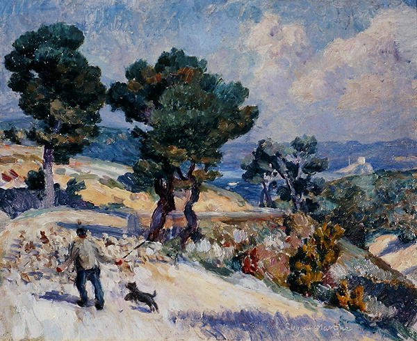 Roque Martins, ca. 1922 (olje om bord) av Roger Eliot Fry