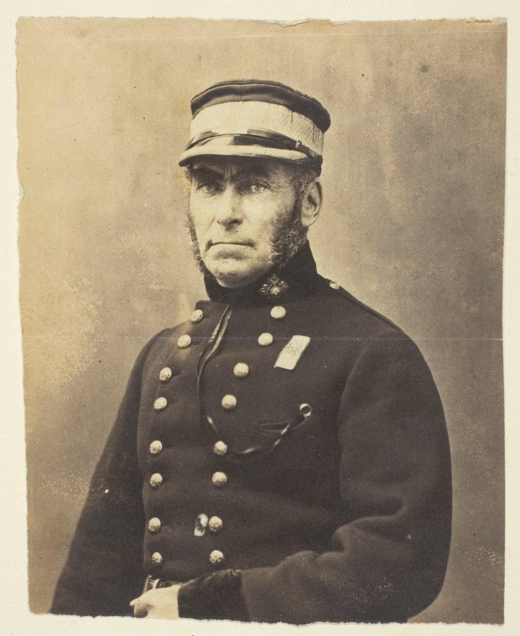 Admiral lord Lyons, fotografert på Krim av Roger Fenton