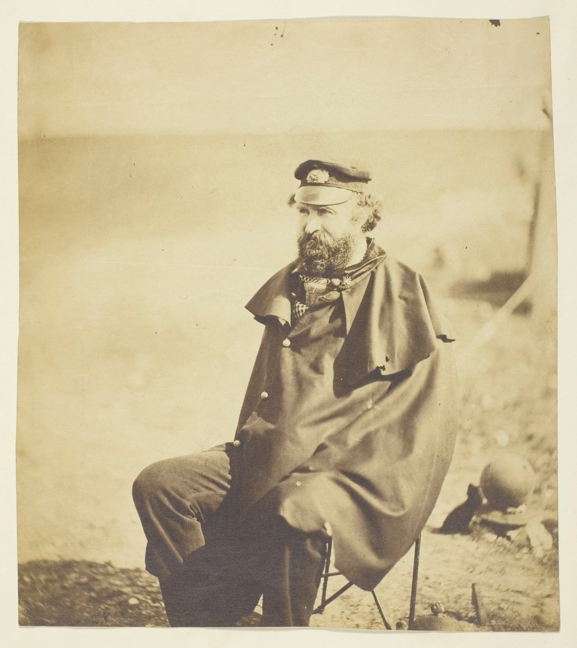 Archibald Gordon (1812-1886), ledende sanitetsoffiser på Krim; fotografert på Krim av Roger Fenton