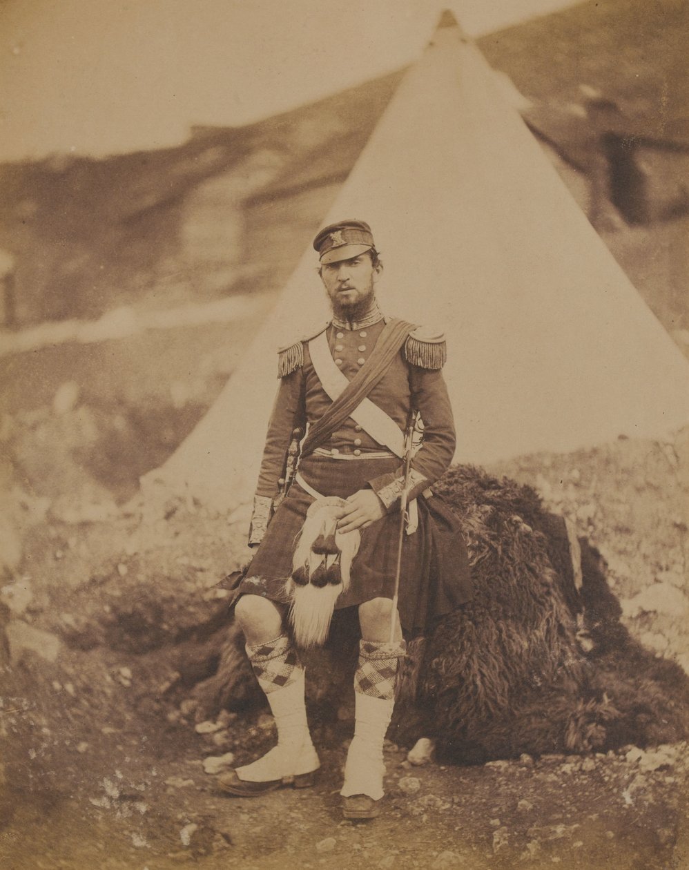 Kaptein Frank Cunningham Scott, 42 av Roger Fenton