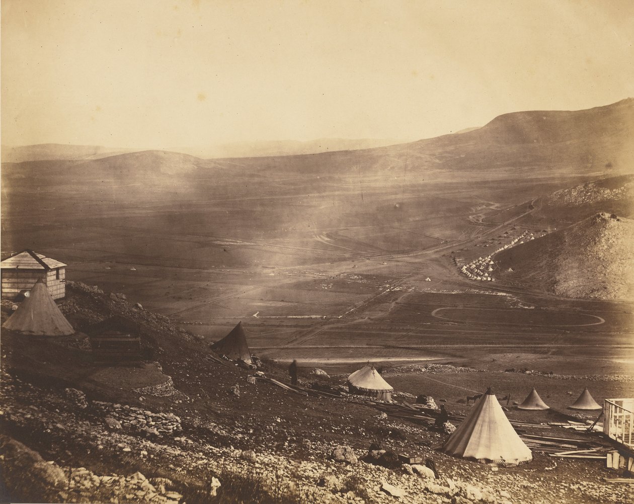 Kavalerileir, med utsikt mot Kadiköy av Roger Fenton