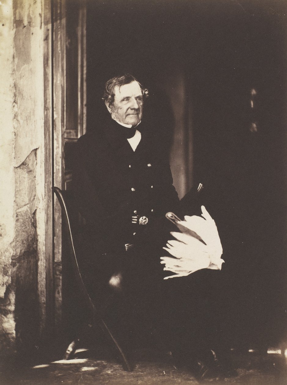 Field Marshall Lord Raglan, Krim, 1855. av Roger Fenton