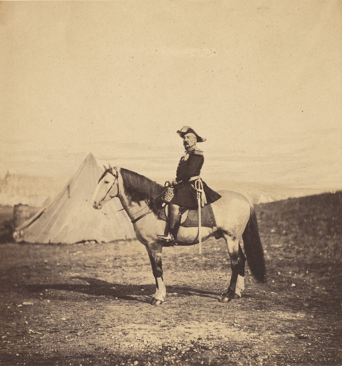 General Bosquet av Roger Fenton