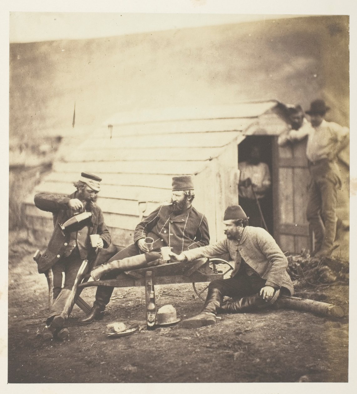 Strabaser i leiren av Roger Fenton