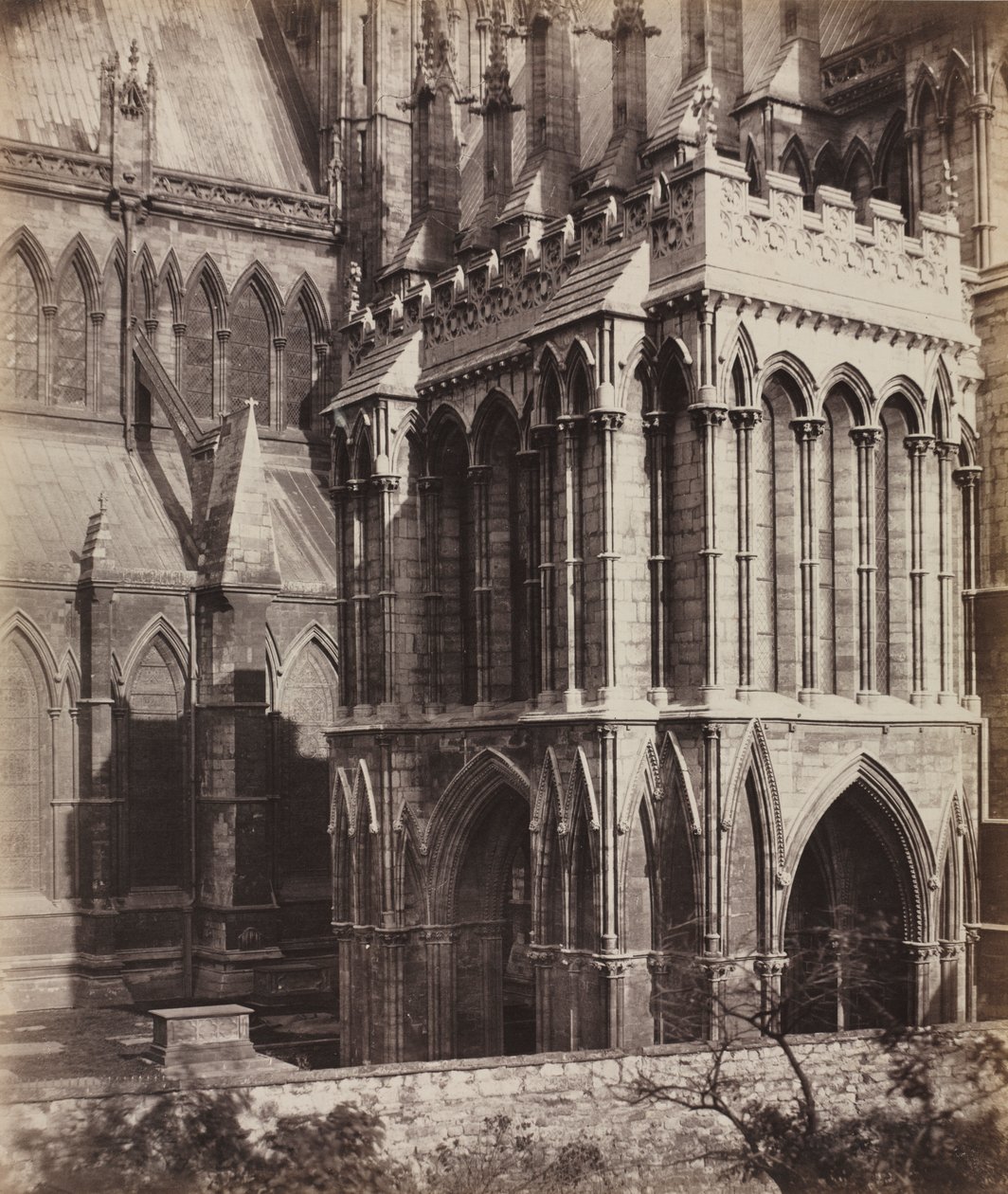 Lincoln Cathedral: Galilee Porch av Roger Fenton