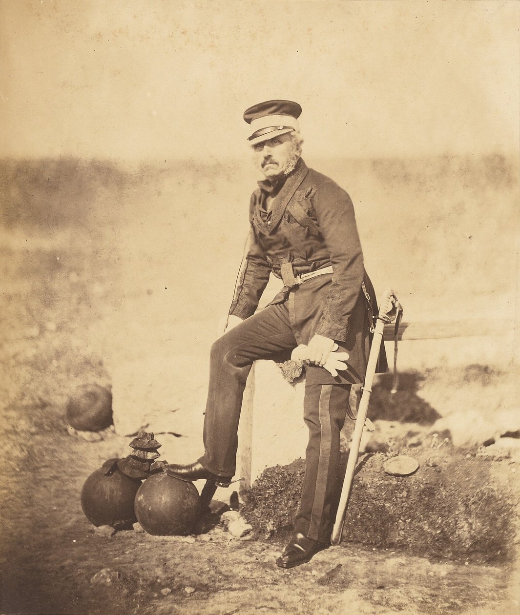 Generalløytnant Barnard, C.B. av Roger Fenton
