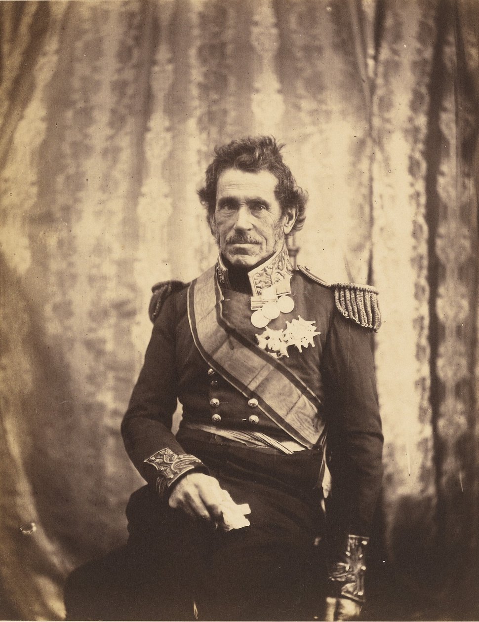 Generalløytnant Sir De Lacy Evans, G.C.B. av Roger Fenton