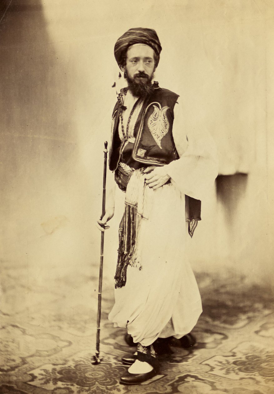 [Studie av mannskostyme] av Roger Fenton