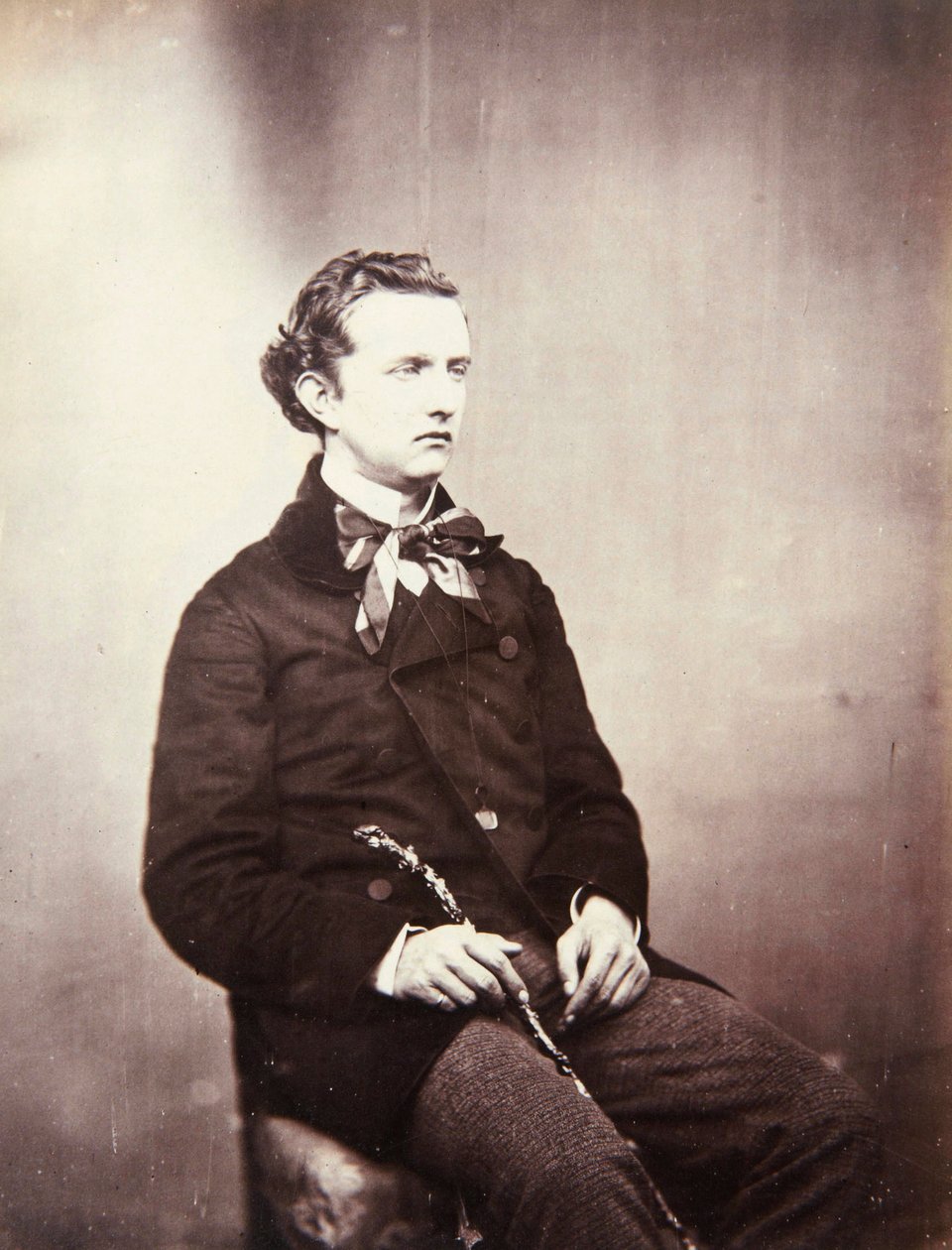 Nicolas Guillaume de Nassau, prins de Nassau - Prins Nicholas Wilhelm av Nassau (1832-1905) av Fenton, Roger (1819-1869) av Roger Fenton
