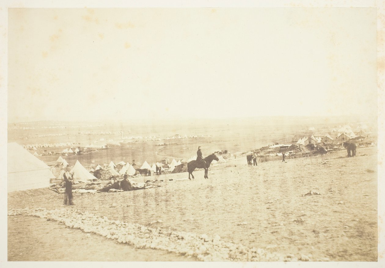 Platået til Sebastopol av Roger Fenton
