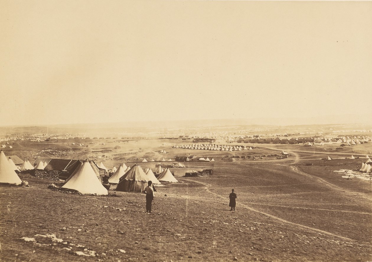 Platået ved Sevastopol I. av Roger Fenton