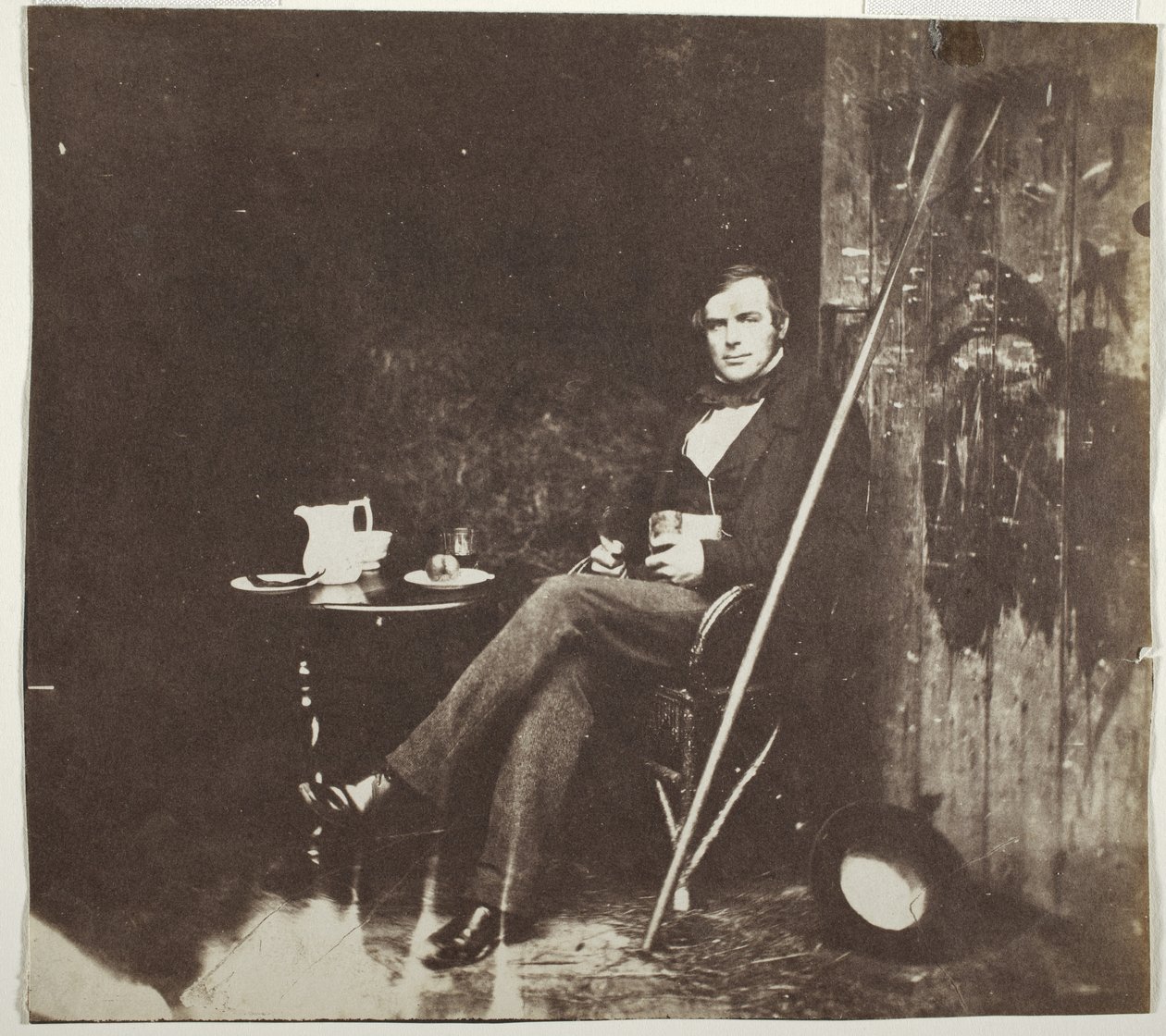 Portrett av en herre av Roger Fenton