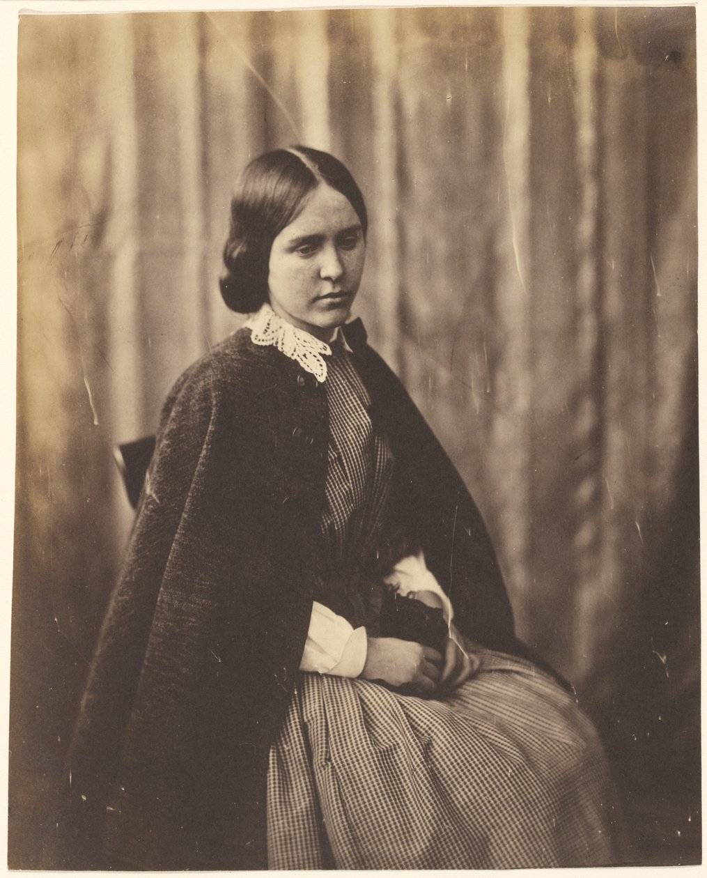 [Portrett av en jente] av Roger Fenton