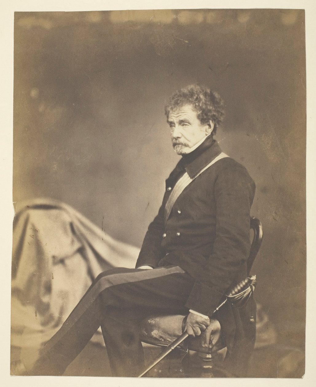 Sir Colin Campbell, lord Clyde (1792-1863), feltmarskalk; på Krim av Roger Fenton