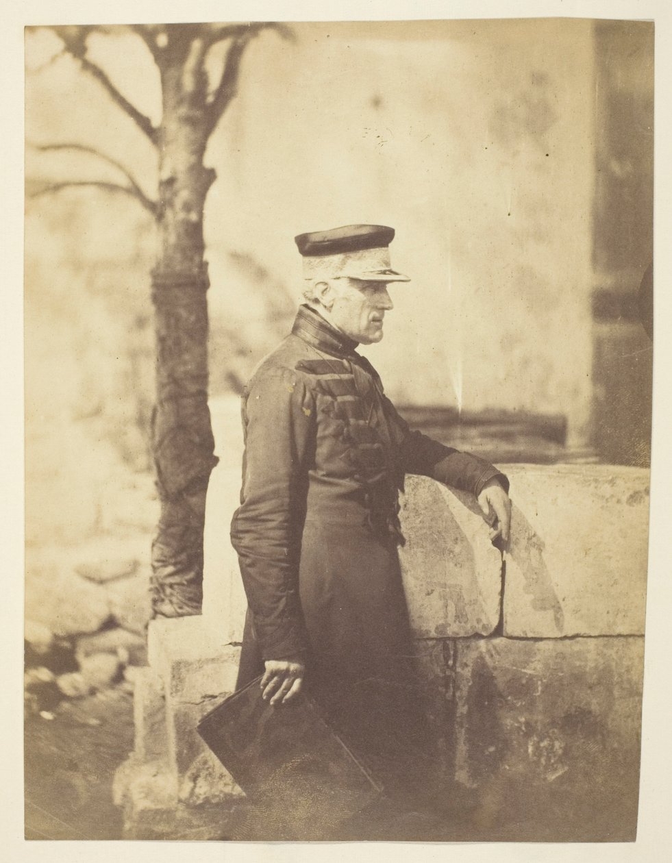 Sir Harry Jones (1791-1866), general; sjefingeniør i Sevastopol, fotografert på stedet, Krim av Roger Fenton