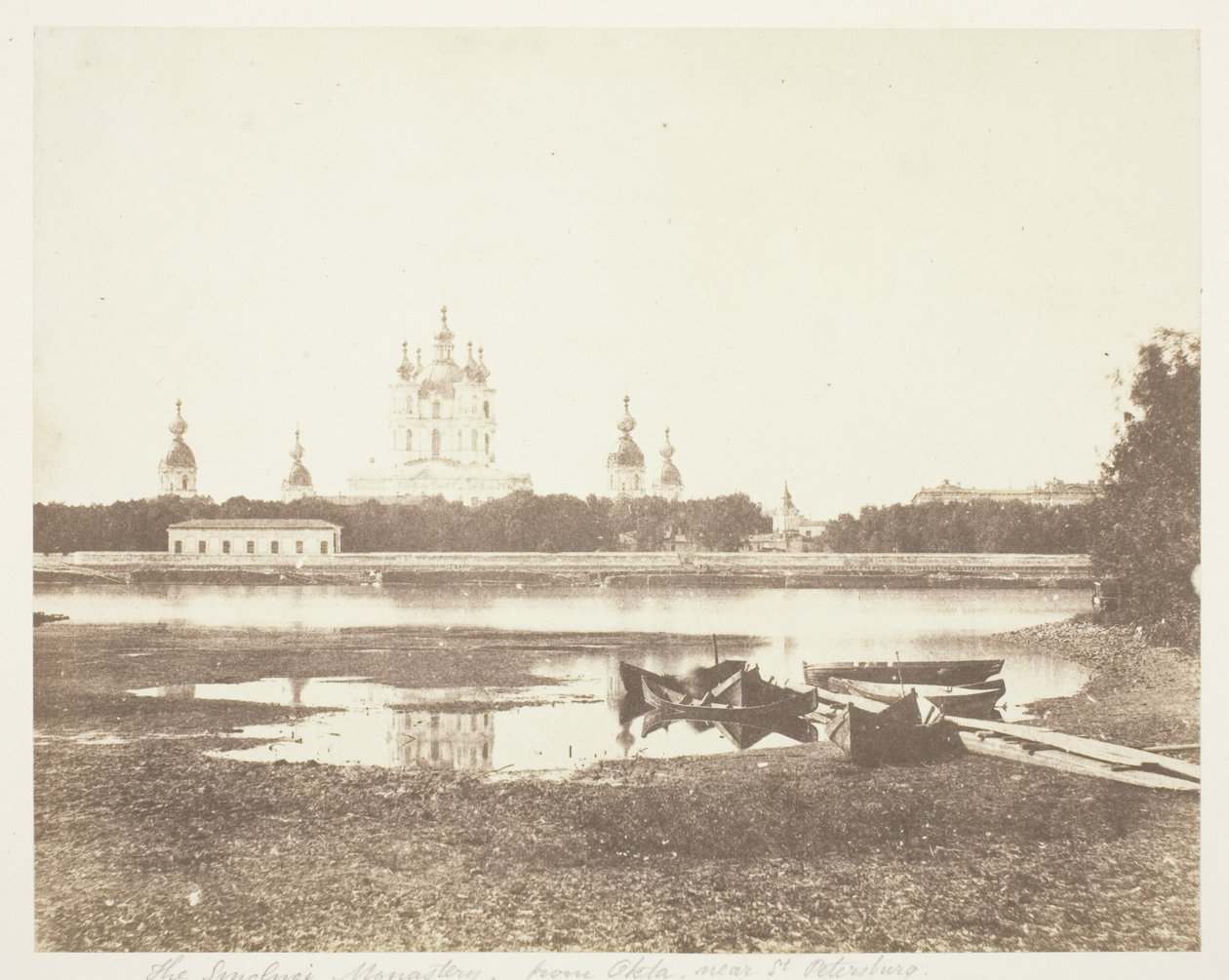 Smolnoi-klosteret av Roger Fenton