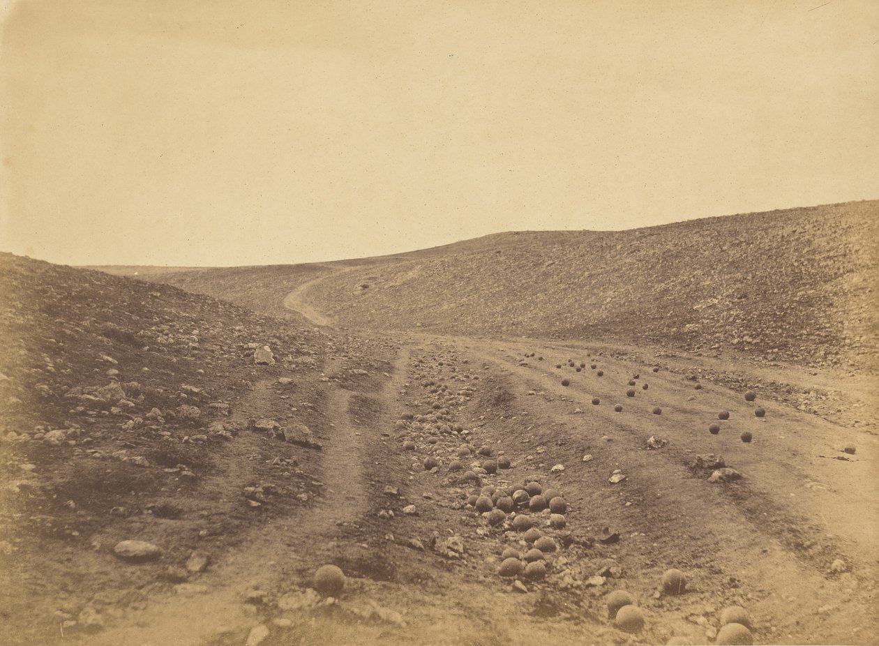 Dødsskyggens dal av Roger Fenton