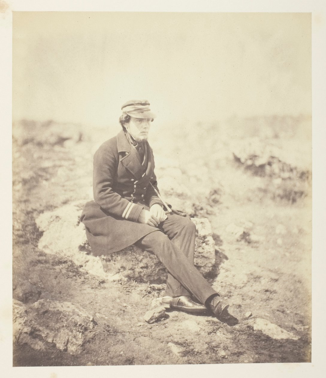 Uten tittel (admiral Frederick Augustus Maxse) av Roger Fenton