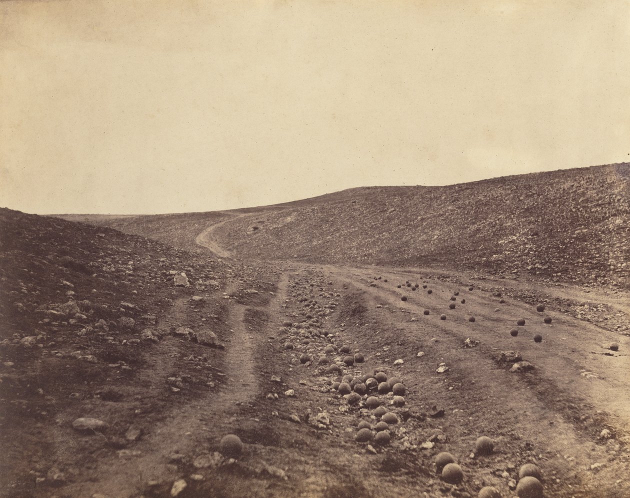 Dødsskyggens dal av Roger Fenton