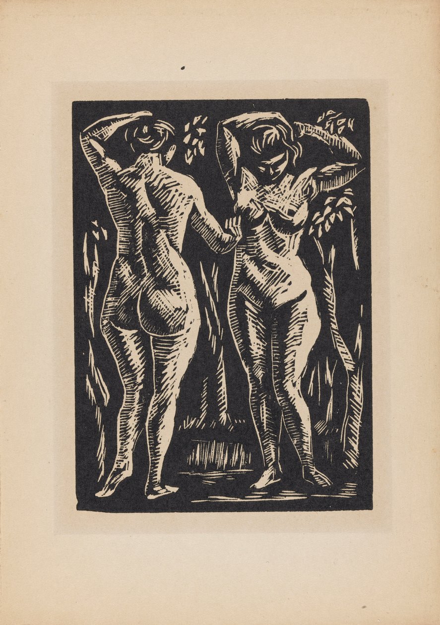 To nakenbilder av Roger Fry