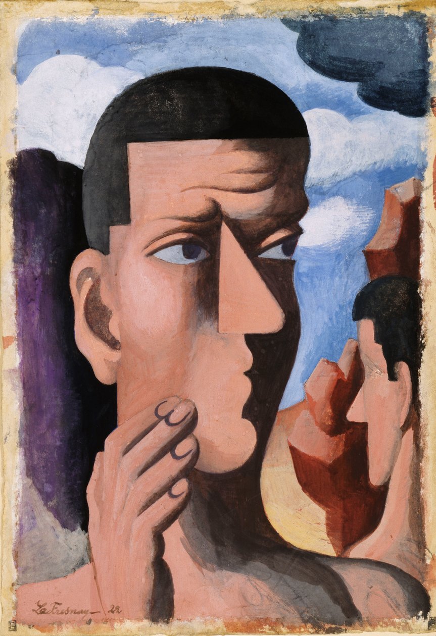 Castor og Pollux, 1922 av Roger de La Fresnaye