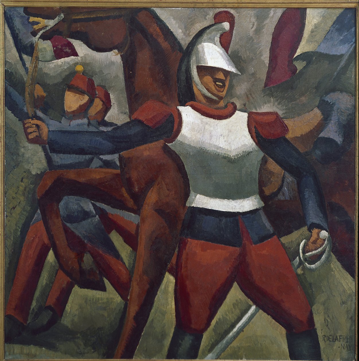 Cuirassier (olje på lerret av Roger de La Fresnaye