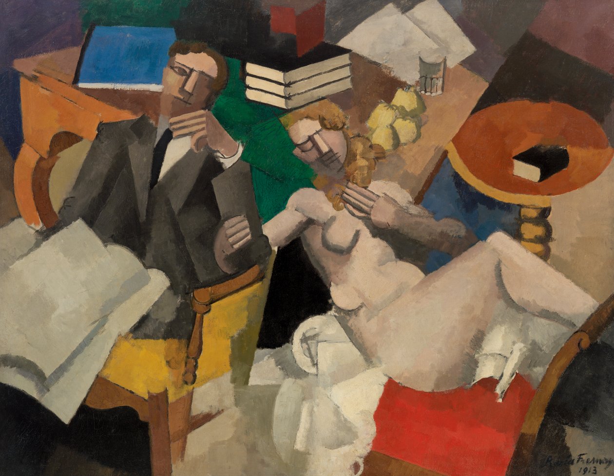 Gift liv av Roger de La Fresnaye