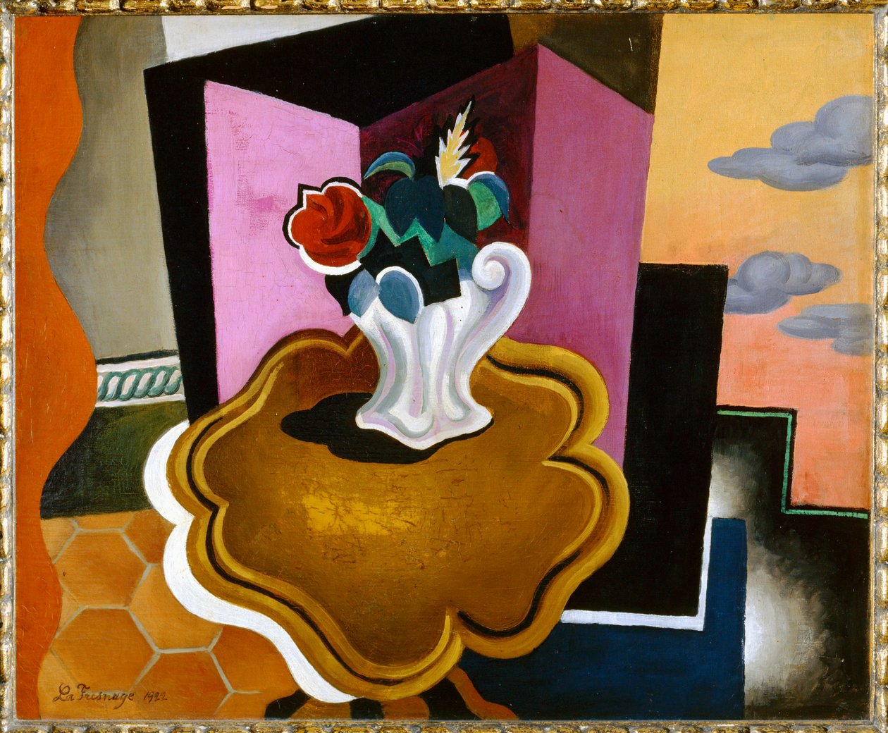 Philippe-bord (maleri på lerret) av Roger de La Fresnaye