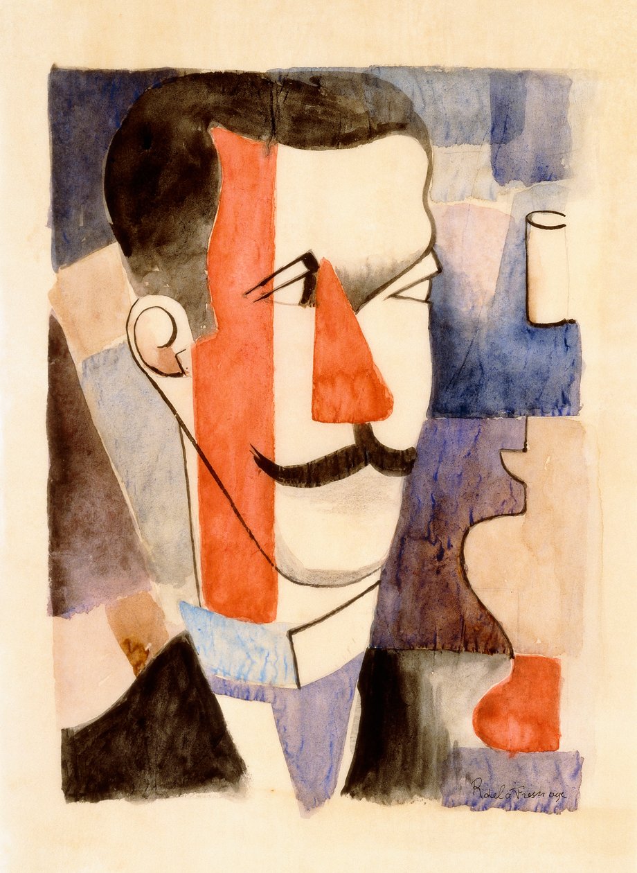 Studie for Paludes, 1917-1920 av Roger de La Fresnaye