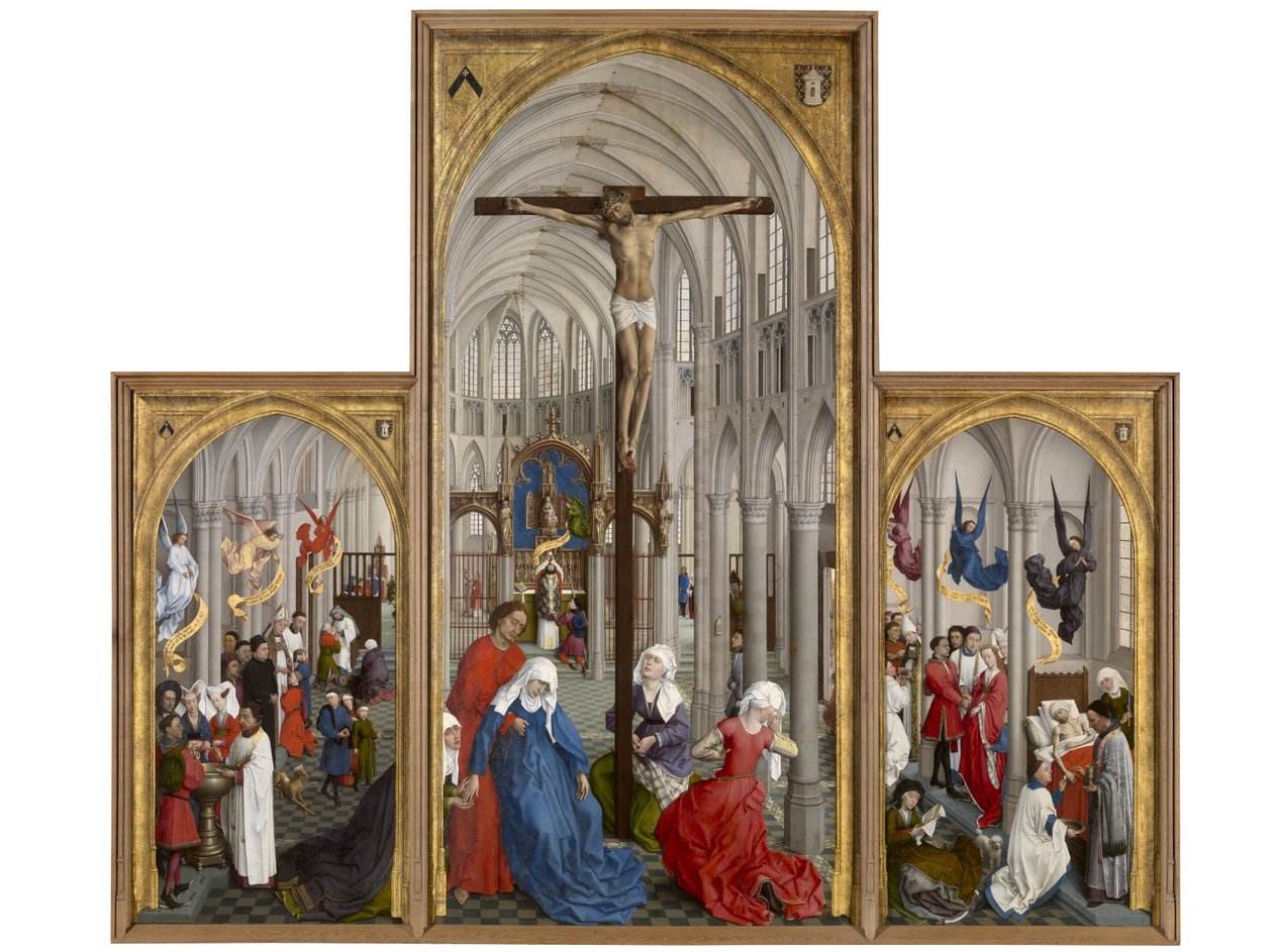 Seven Sacraments Altarpiece av Rogier van der Weyden