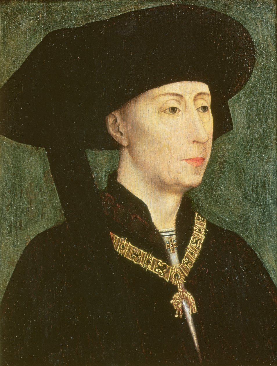 Philippe le Bon (1396-1467) hertug av Burgund av Rogier van der Weyden