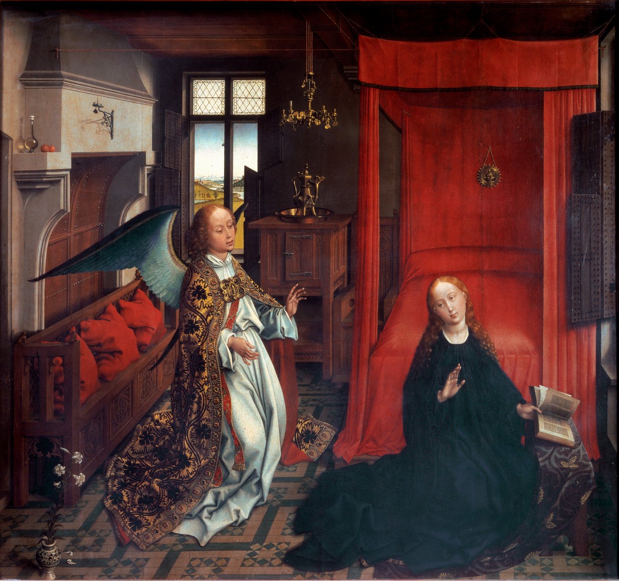 Kunngjøring av Rogier van der (workshop of) Weyden